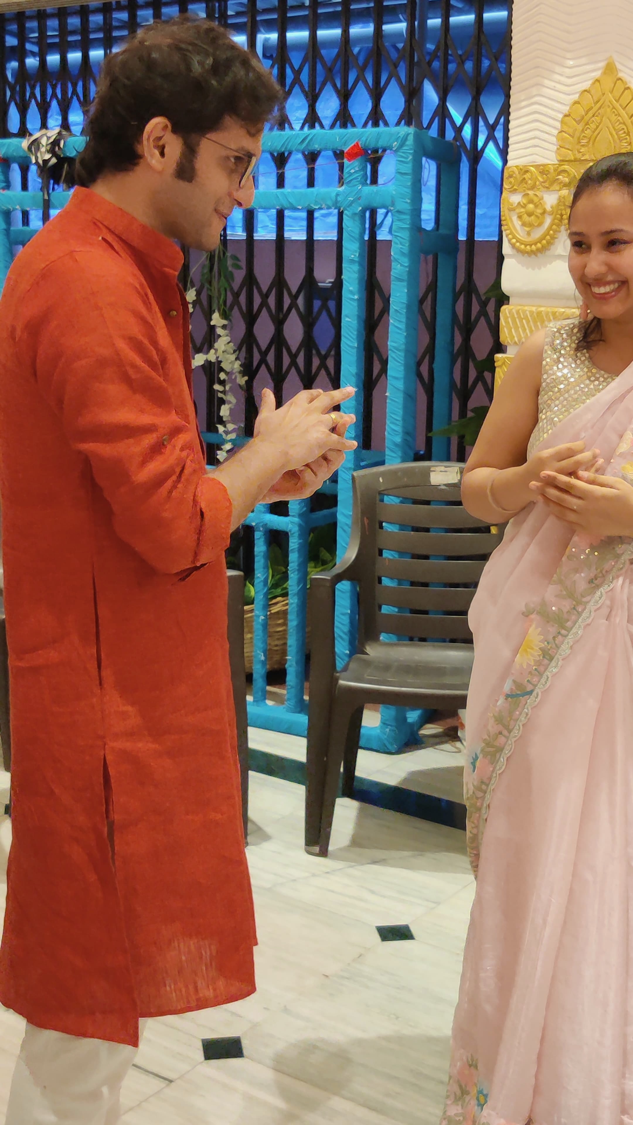 Beena and Jash — moment 1